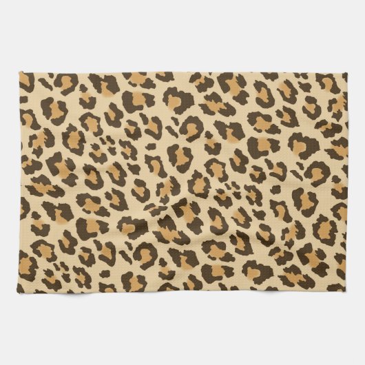 Leopard-Druck-Geschirrtuch Handtuch (Horizontal)