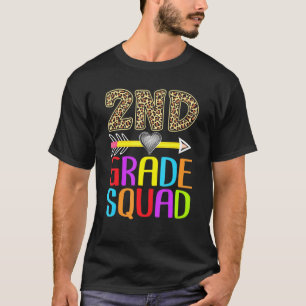 Leopard-Druck in zweiter Klasse T-Shirt
