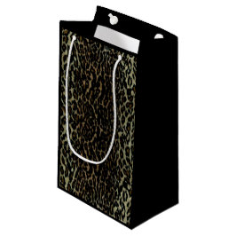 Leopard-Druck-kleine Geschenk-Tasche Kleine Geschenktüte