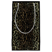 Leopard-Druck-kleine Geschenk-Tasche Kleine Geschenktüte (Vorderseite)