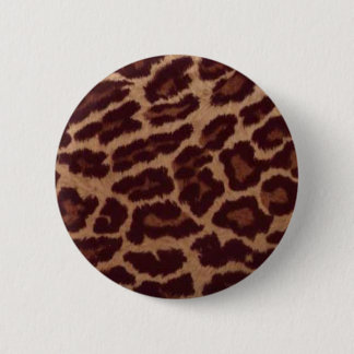 Leopard-Druck-Knopf Button
