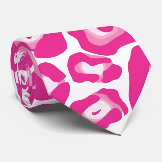 Leopard-Druck-Krawatte Krawatte (Gerollt)