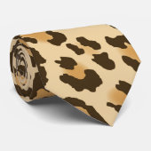 Leopard-Druck-Krawatte Krawatte (Gerollt)