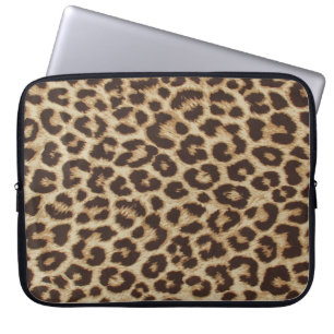 Leopard-Druck-Laptop-Hülse Laptopschutzhülle