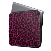 Leopard-Druck-Laptop-Hülse Laptopschutzhülle (Vorderseite Links)