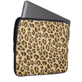 Leopard-Druck-Laptop-Hülse Laptopschutzhülle (Vorne Rechts)