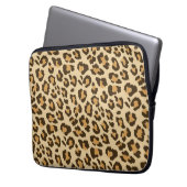 Leopard-Druck-Laptop-Hülse Laptopschutzhülle (Vorderseite Links)