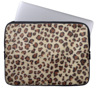Leopard-Druck Laptopschutzhülle