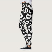Leopard-Druck Leggings (Links)
