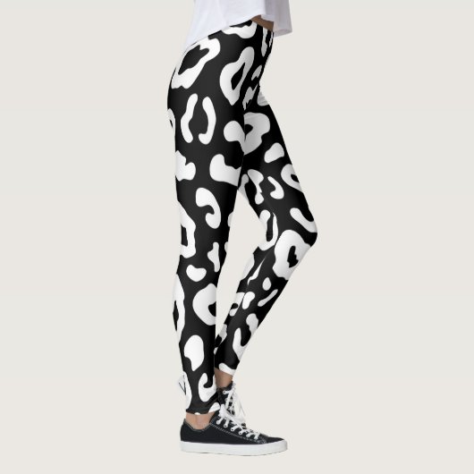 Leopard-Druck Leggings (Rechts)