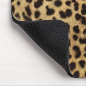 Leopard-Druck-Mausunterlage Mousepad (Ecke)