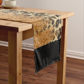 Leopard-Druck mit Kurzer Tischläufer (Beispiel)
