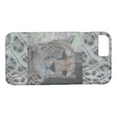 Leopard-Druck mit niedlichem Case-Mate iPhone Hülle (Rückseite (Horizontal))
