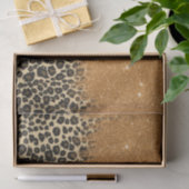Leopard-Druck mit Seidenpapier (Geschenk)
