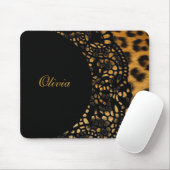 Leopard-Druck Mousepad (Mit Mouse)