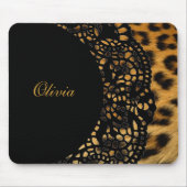 Leopard-Druck Mousepad (Vorne)