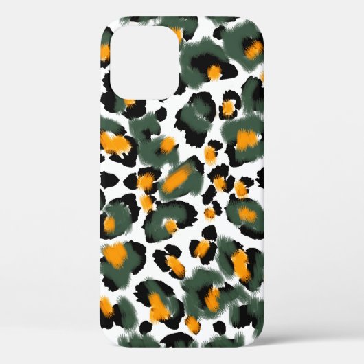 Leopard-Druck nahtlos Muster Case-Mate iPhone Hülle (Rückseite)
