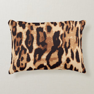 Leopard-Druck nahtlos Muster Dekokissen