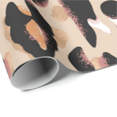 Leopard-Druck nahtlos Muster Geschenkpapier (Rolleneckpunkt)