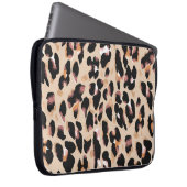 Leopard-Druck nahtlos Muster Laptopschutzhülle (Vorne Rechts)