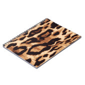 Leopard-Druck nahtlos Muster Notizblock (Linke Seite)