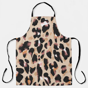 Leopard-Druck nahtlos Muster Schürze