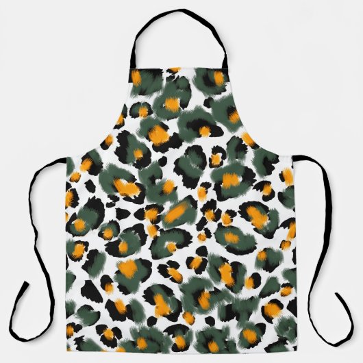 Leopard-Druck nahtlos Muster Schürze (Vorderseite)