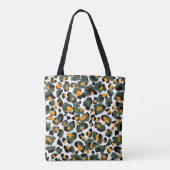 Leopard-Druck nahtlos Muster Tasche (Rückseite)