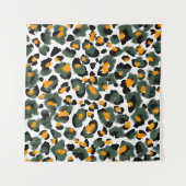 Leopard-Druck nahtlos Muster Wandteppich (Vorderseite (Horizontal))