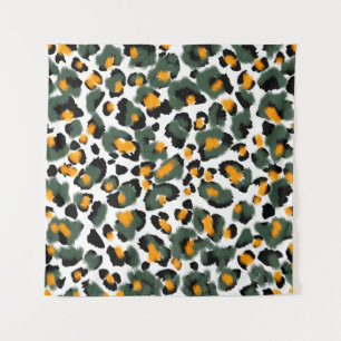 Leopard-Druck nahtlos Muster Wandteppich