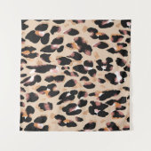 Leopard-Druck nahtlos Muster Wandteppich (Vorderseite (Horizontal))