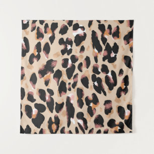 Leopard-Druck nahtlos Muster Wandteppich