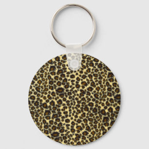 Leopard-Druck-Schlüsselkette Schlüsselanhänger