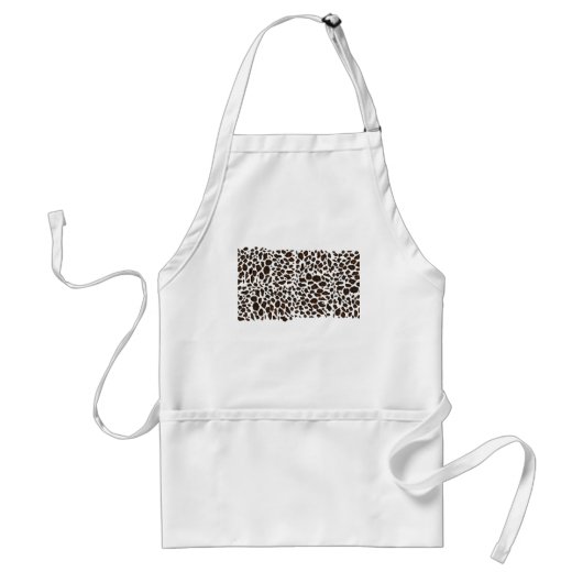 Leopard-Druck Schürze (Vorne)