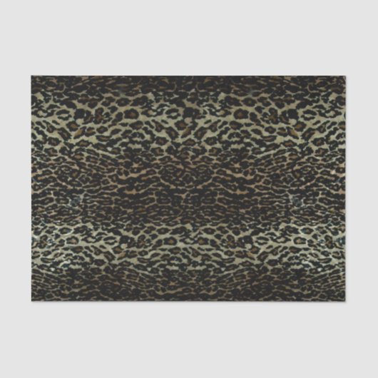 Leopard-Druck-Seidenpapier  Seidenpapier (Vorderseite)