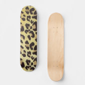 Leopard-Druck-Skateboard Skateboard (Vorderseite)
