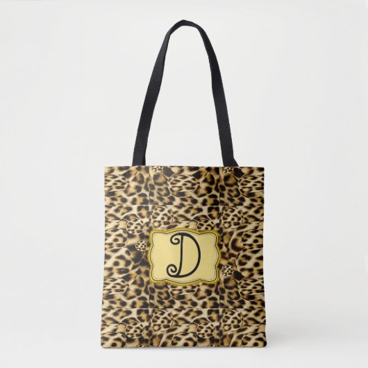 Leopard-Druck-Tasche Tasche (Vorderseite)