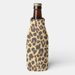 Leopard-Druck-Tierhaut-Muster Flaschenkühler