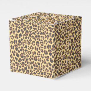 Leopard-Druck-Tierhaut-Muster Geschenkschachtel