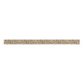 Leopard-Druck-Tierhaut-Muster Ripsband (Vorderseite)