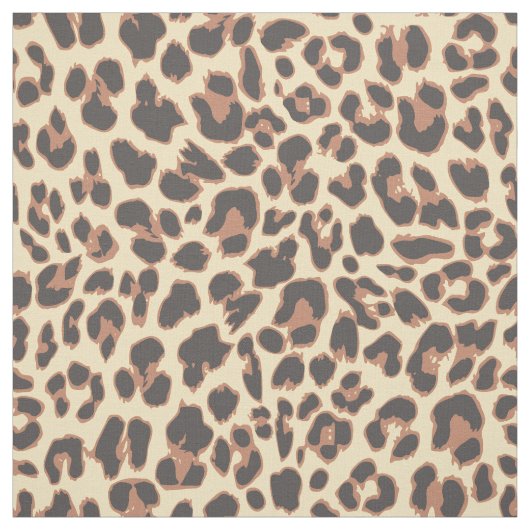 Leopard-Druck-Tierhaut-Muster Stoff (Muster)