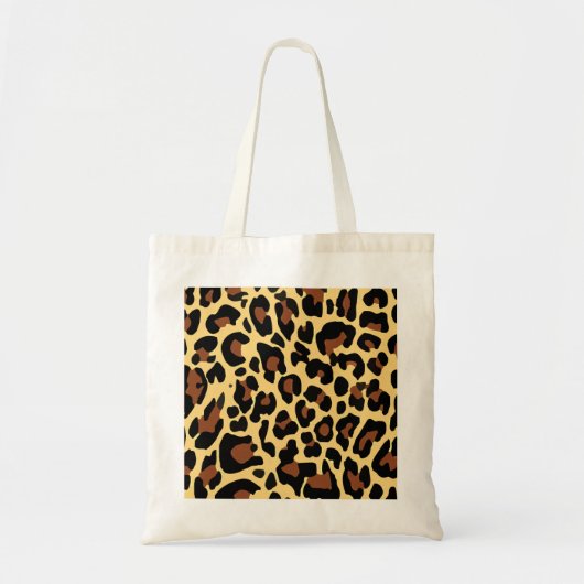 Leopard-Druck Tragetasche (Vorne)