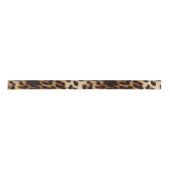 Leopard Druckfett Satinband (Vorderseite)