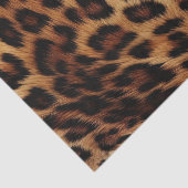 Leopard Druckfett Seidenpapier (Detail)