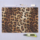 Leopard Druckfett Seidenpapier (Handwerk)