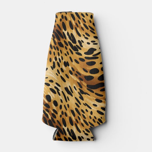 Leopard Druckflasche Cooler Flaschenkühler (Vorderseite)