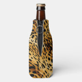 Leopard Druckflasche Cooler Flaschenkühler (Flasche Rückseite)