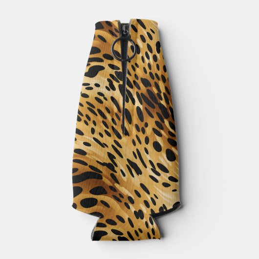 Leopard Druckflasche Cooler Flaschenkühler (Rückseite)