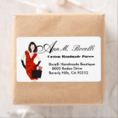 Leopard Druckkleidung Handgemachte Geschäfte (Insitu)