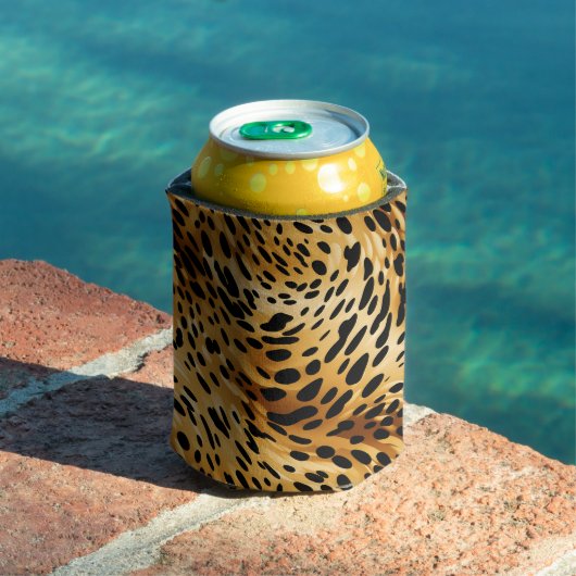 Leopard-Druckknopf färben Dosenkühler (In Situ Pool)